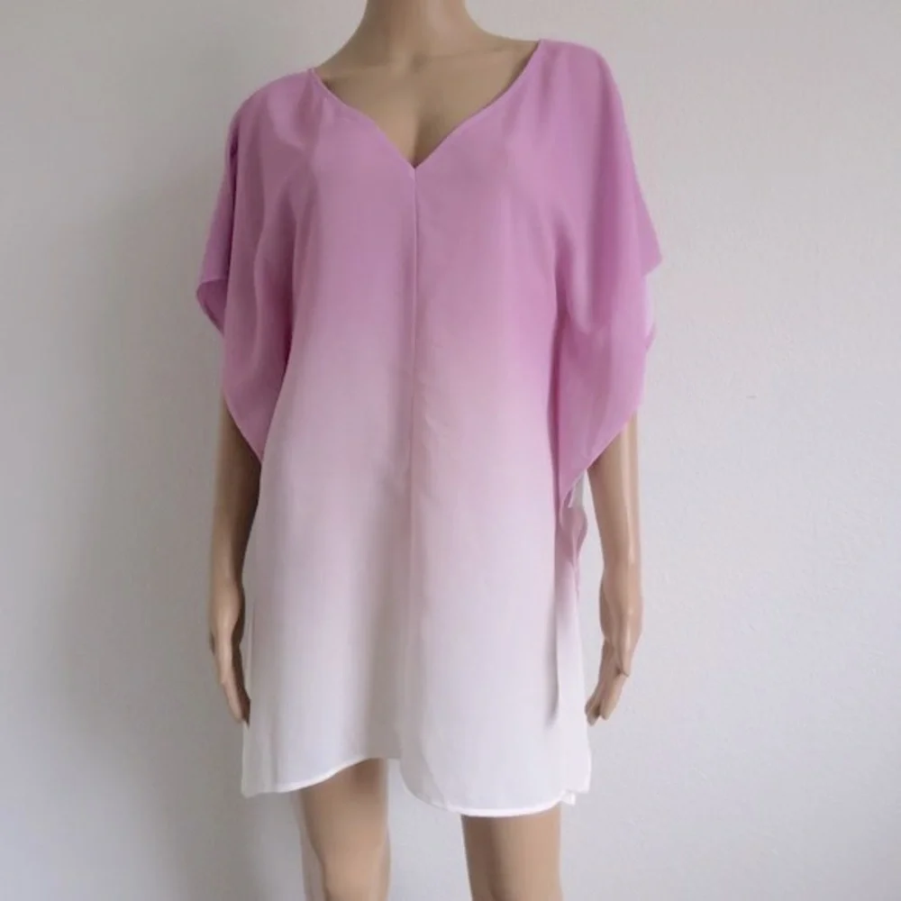 ANTHROPOLOGIE by Fortune Swimwear Hombre Kaftan Swimsuit Coverup One Size NWOT - Picture 3 of 3